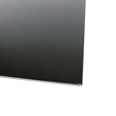 Onlinemetals 0.063" Anodized Aluminum Sheet Black 5005 AQ 23892
